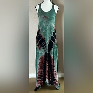 fluted sleeve maxi dress BuddyLove Colette Long Sleeve Maxi Dress - Flash
